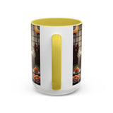 Goose with Sushi Mug | Japanese Tea Room Illustration