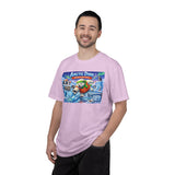 Arctic Dink Polar Bear Pickleball T-Shirt | Retro Game Art