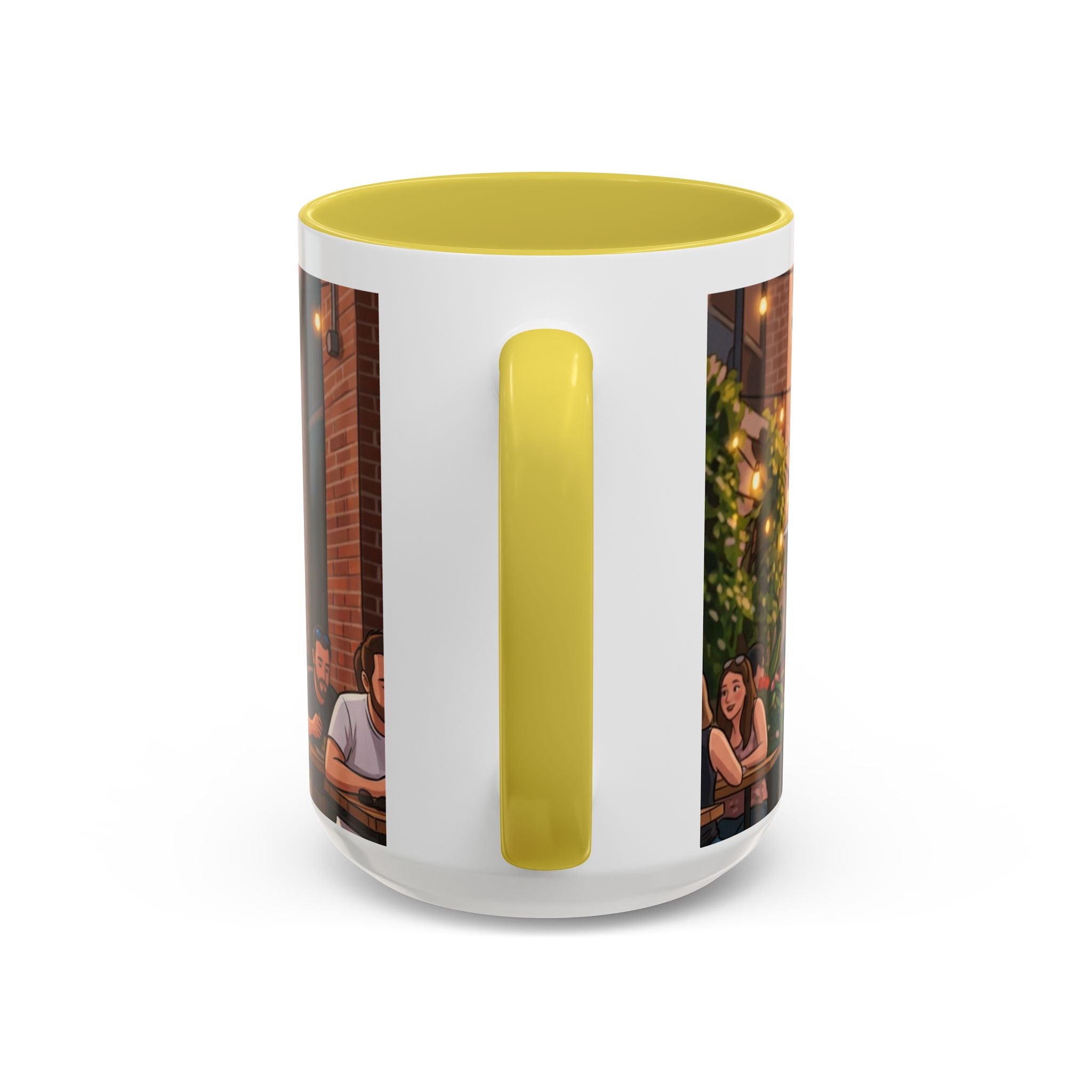 Sarcastic Girl Illustration Mug | 11oz or 15oz Colorful Ceramic