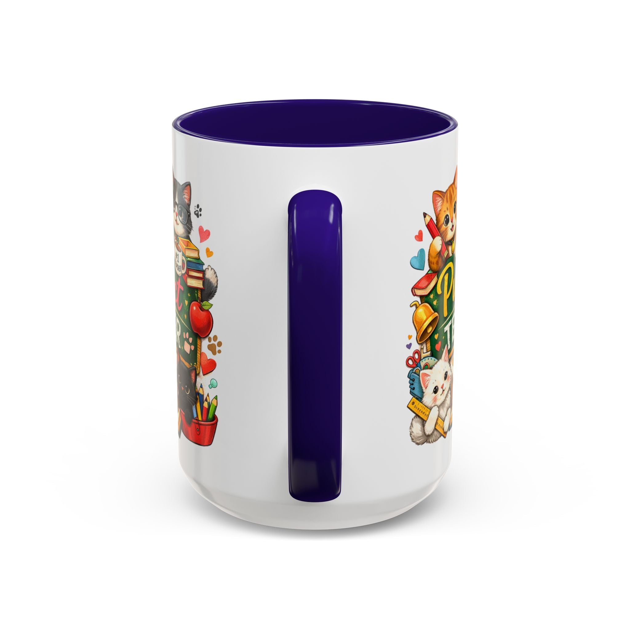 Purr-fect Teacher Mug | Cat Classroom Design, 11oz or 15oz