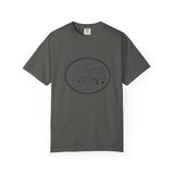 Vintage Semi Truck Line Art T-Shirt | Trucker Logo Tee