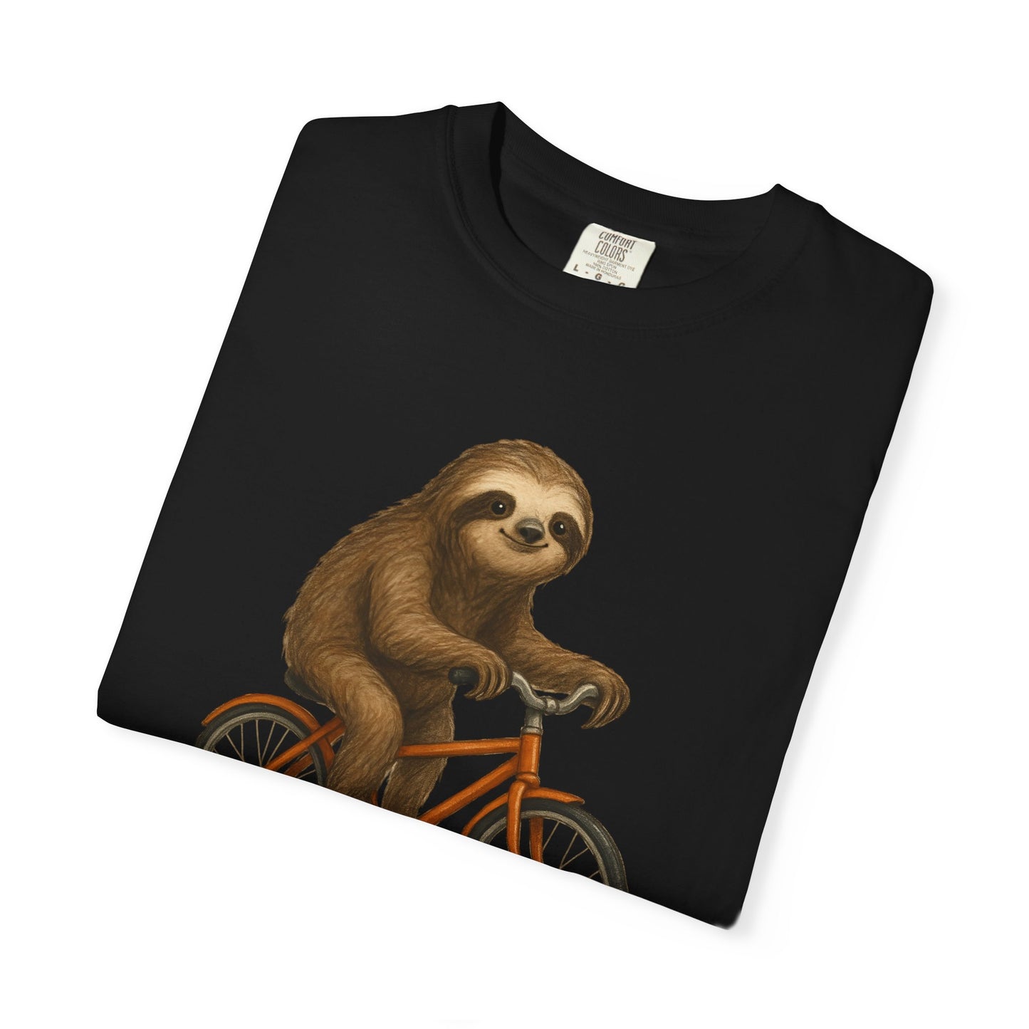 Sloth Bicycle Shirt – Funny Riding Bike Illustration Tees for Cycling Lover
