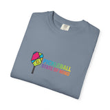 Pickleball State of Mind T-shirt | Colorful Paddle Graphic