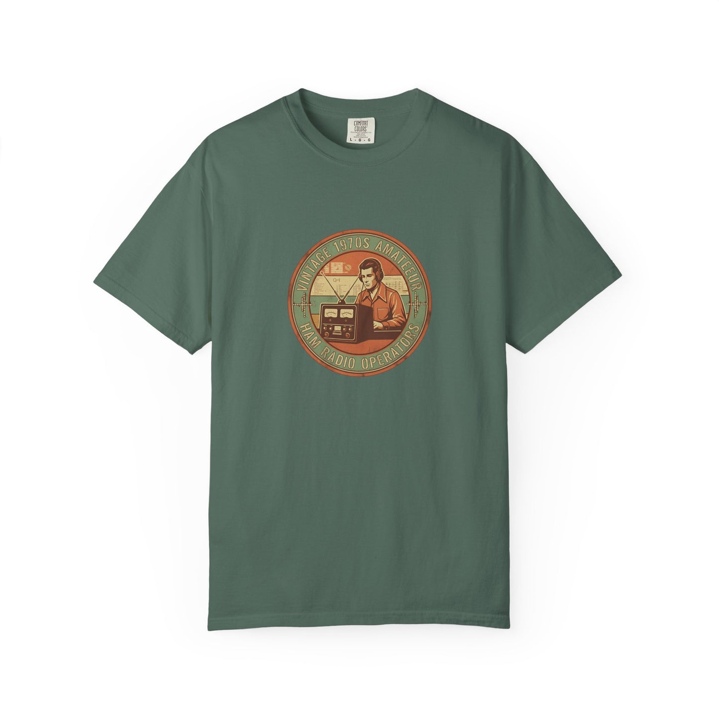 70s Retro Radio Ham T-shirt | Vintage Ham Radio Design