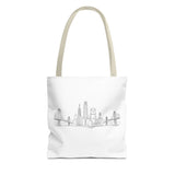 San Francisco Skyline Tote Bag | Minimal City Line Art