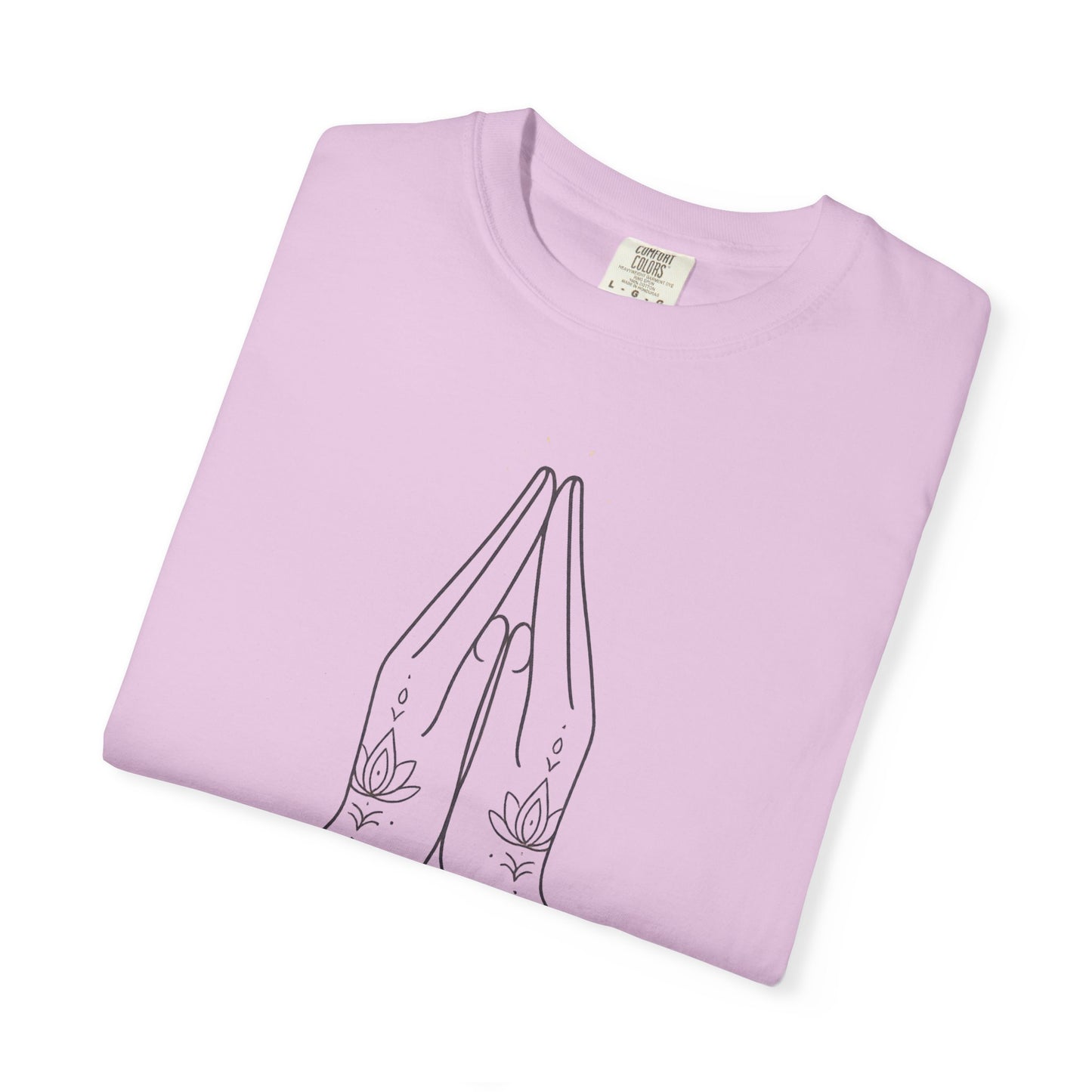 Yoga Namaste Praying Shirt – Unisex Spiritual Hands Henna Tattoo Tees