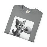 Kitten Fist Bump T-shirt | Cute Kitty Paw Bump Design