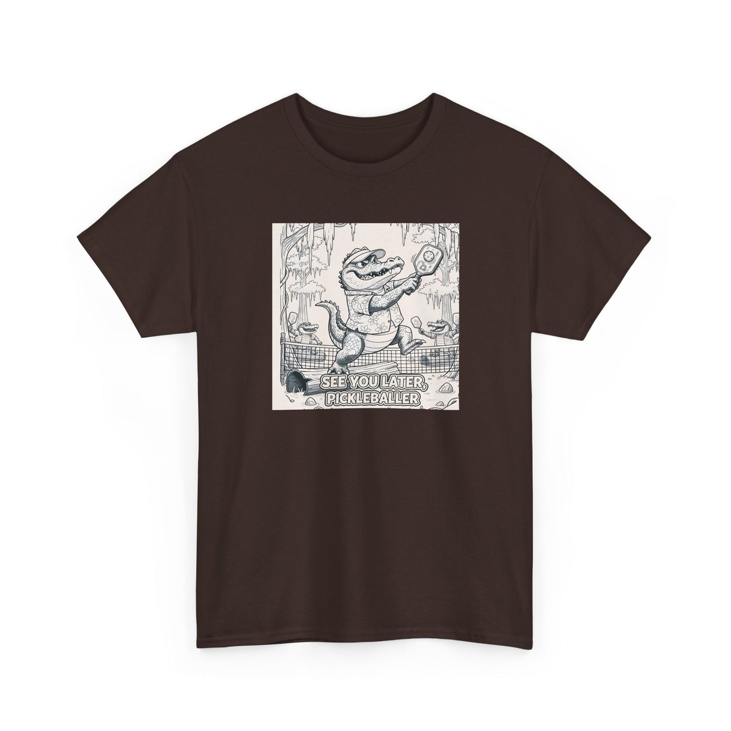Albert "The Volley" Gator Unisex Heavy Cotton Tee