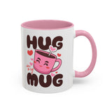 Hug in My Mug Mug | Cute Pink Cup, Heart Coffee Design