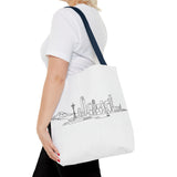 Seattle Emerald City Line Art Tote