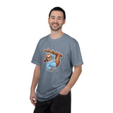 Sloth with Rose on Branch T-shirt | Cute Relaxed Animal Tee