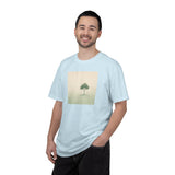 Solitary Tree Minimalist Artwork T-Shirt | Nature Square Print