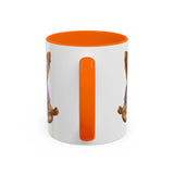 Meditating Yorkshire Terrier Mug | Accent Coffee Mug 11oz 15oz