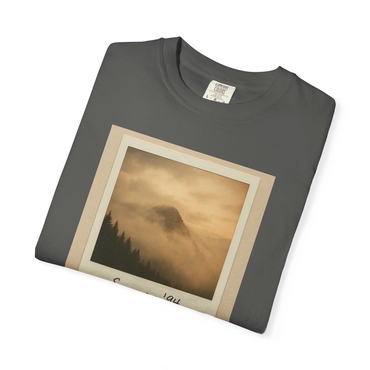 Vintage Polaroid Mountain Photo T-Shirt | Summer '94