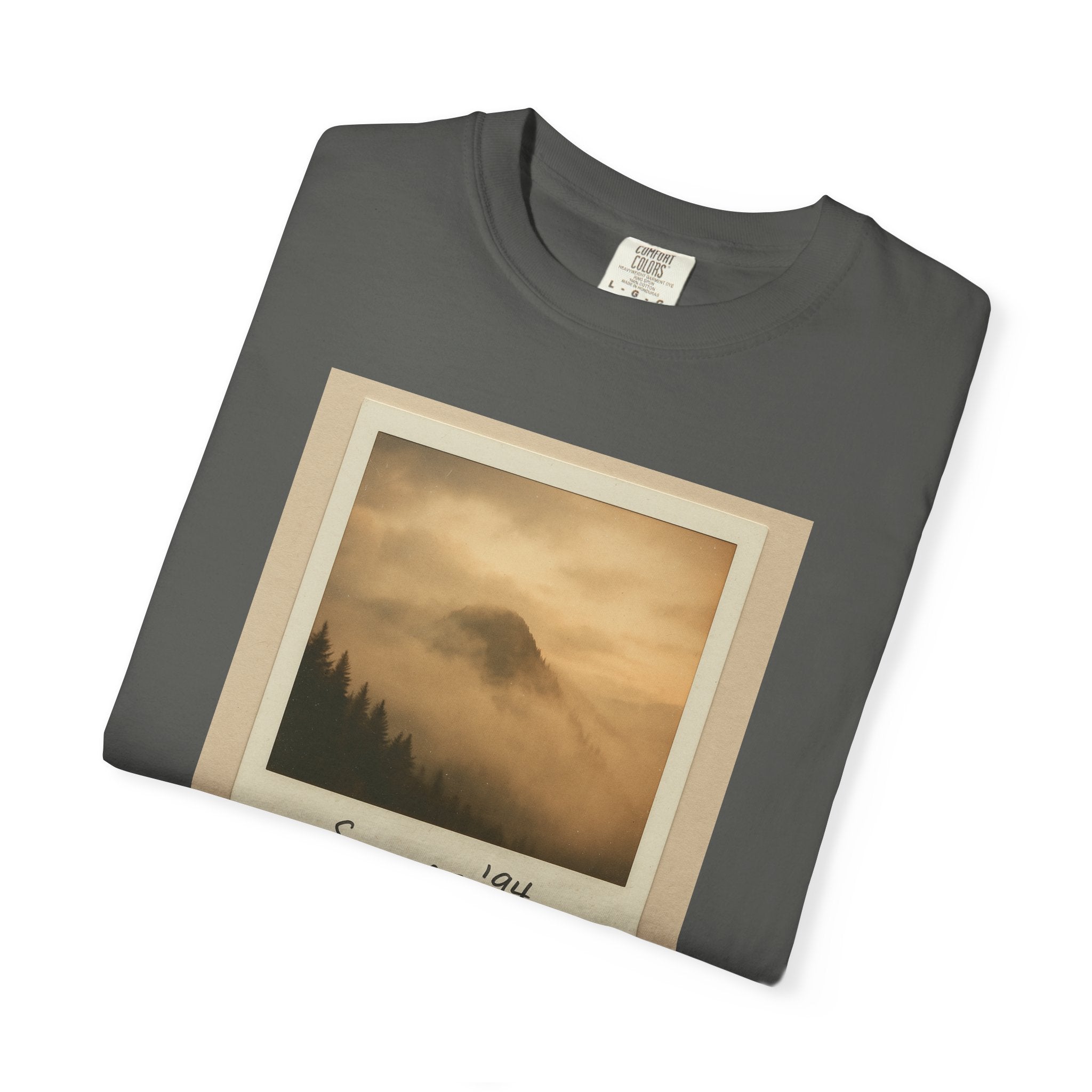 Vintage Polaroid Mountain Photo T-Shirt | Summer '94