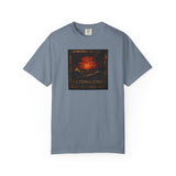 Eternal Voyage Sunset Illustration T-Shirt | Vintage Ocean Scene