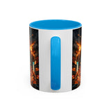 Catzilla Tokyo Cityscape Mug | Color Interior 11oz 15oz