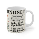 Morning Mantra Mug | Inspirational Affirmation Ceramic Coffee Cup