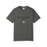 Despickleball Me pickleball graphic T-shirt | pickle paddle logo tee