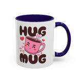 Hug in My Mug Mug | Cute Pink Cup, Heart Coffee Design
