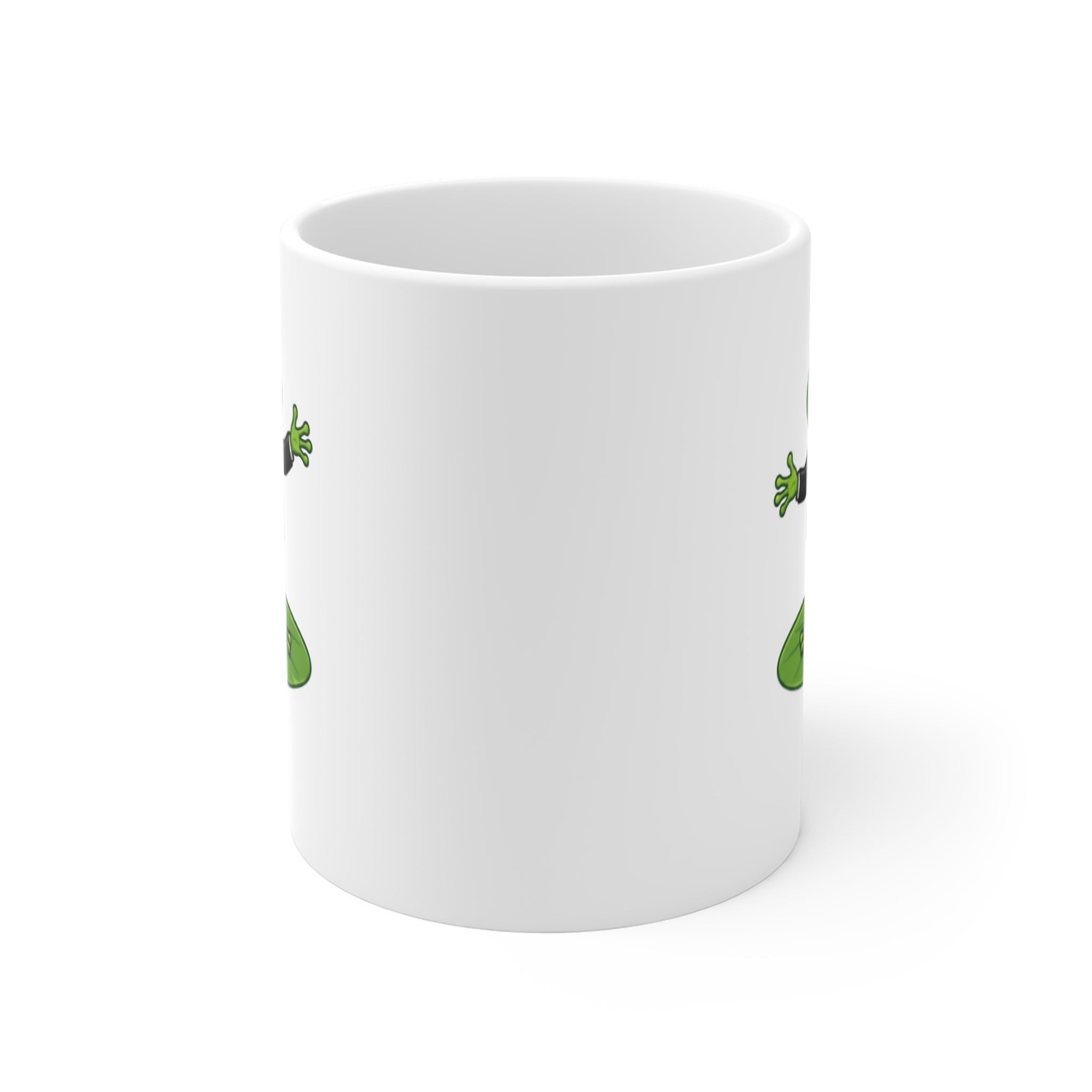 Frog in Tuxedo Mug | Cute Formal Frog on Lily Pad 11oz Ceramic