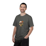 Tropical Floral Bouquet T-Shirt | Bird of Paradise, Orchid, Sunflower