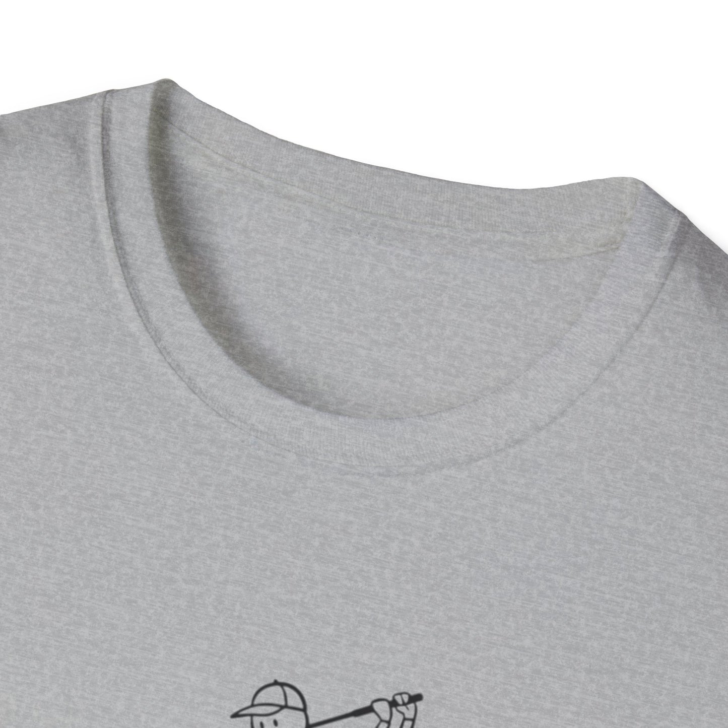Timmy "The Wind-Stopper" McPar Stickman Golf Tee | T-Shirt