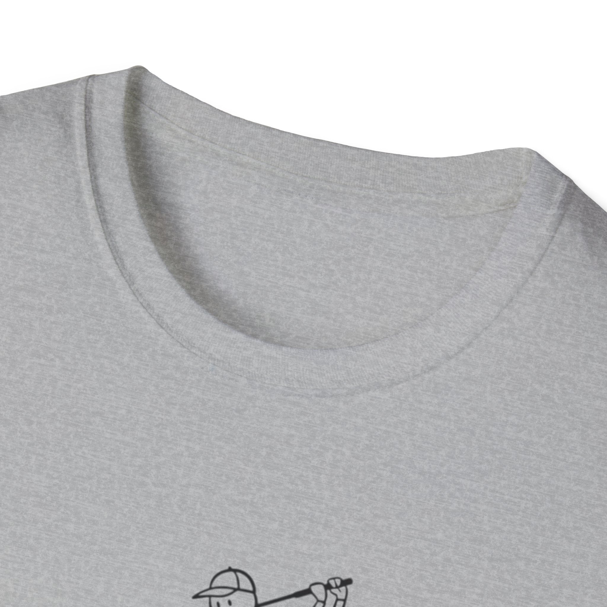 Timmy "The Wind-Stopper" McPar Stickman Golf Tee | T-Shirt