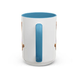Meditating Yorkshire Terrier Mug | Accent Coffee Mug 11oz 15oz
