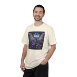 Melodic Mixer DJ Cat T-shirt | Neon Retro Music Party