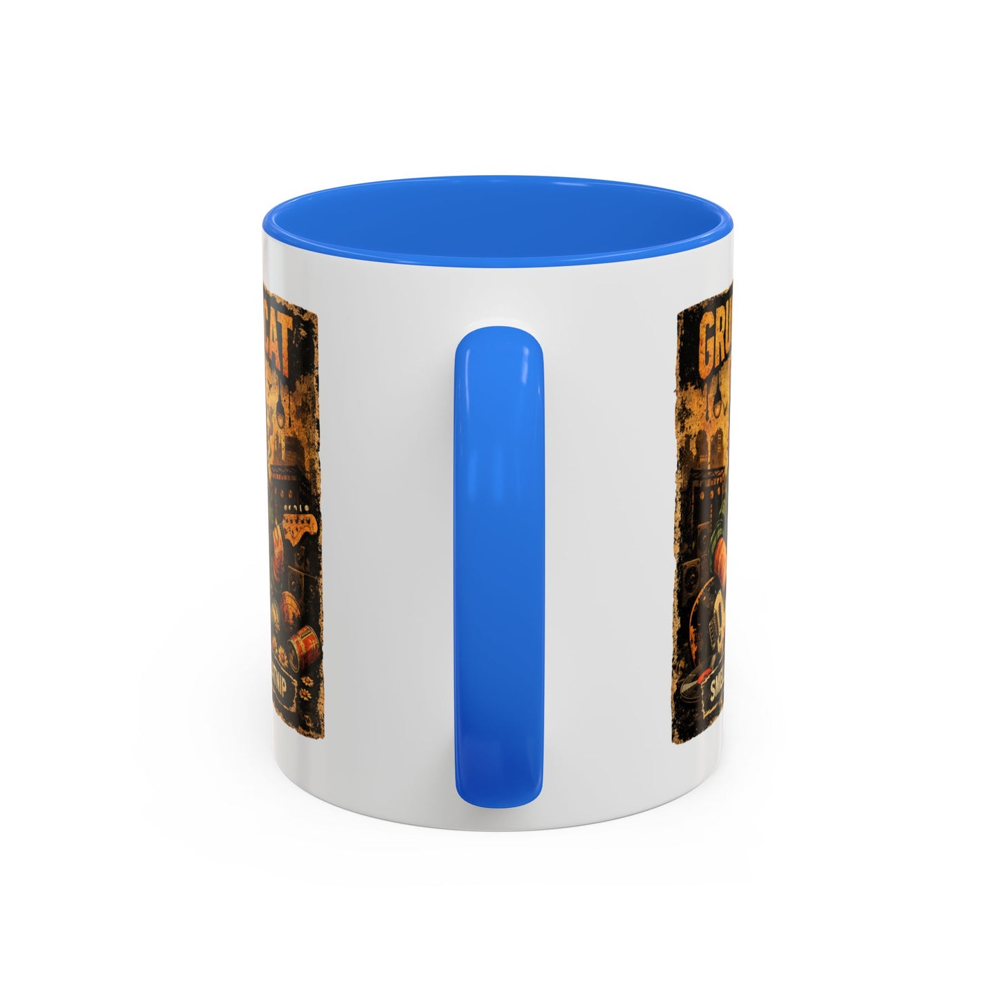 Grunge Cat Smells Like Catnip Mug | Ceramic Coffee Cup