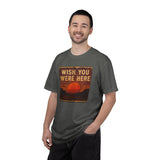 Wish You Were Here Sunset T-shirt | Vintage Sunset Graphic