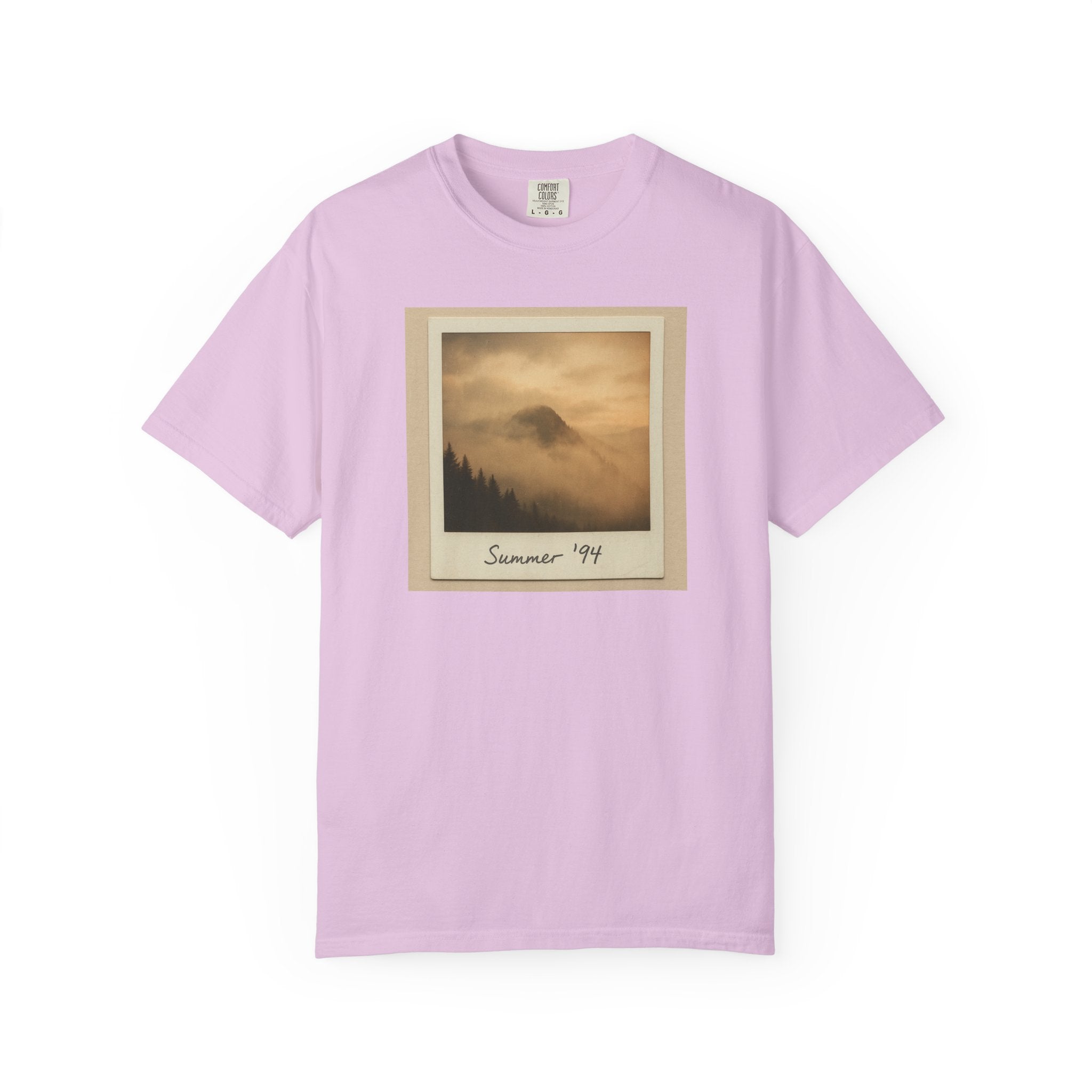 Vintage Polaroid Mountain Photo T-Shirt | Summer '94