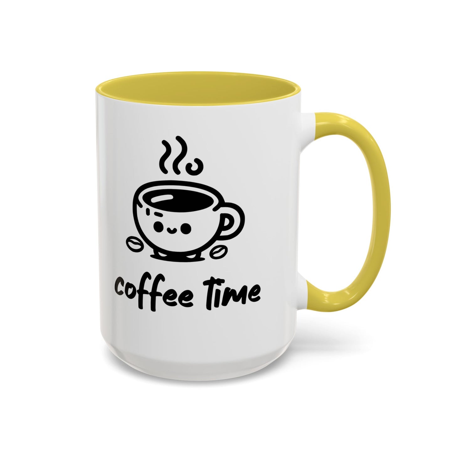 Kawaii Coffee Time Mug | Ceramic Coffee Mug