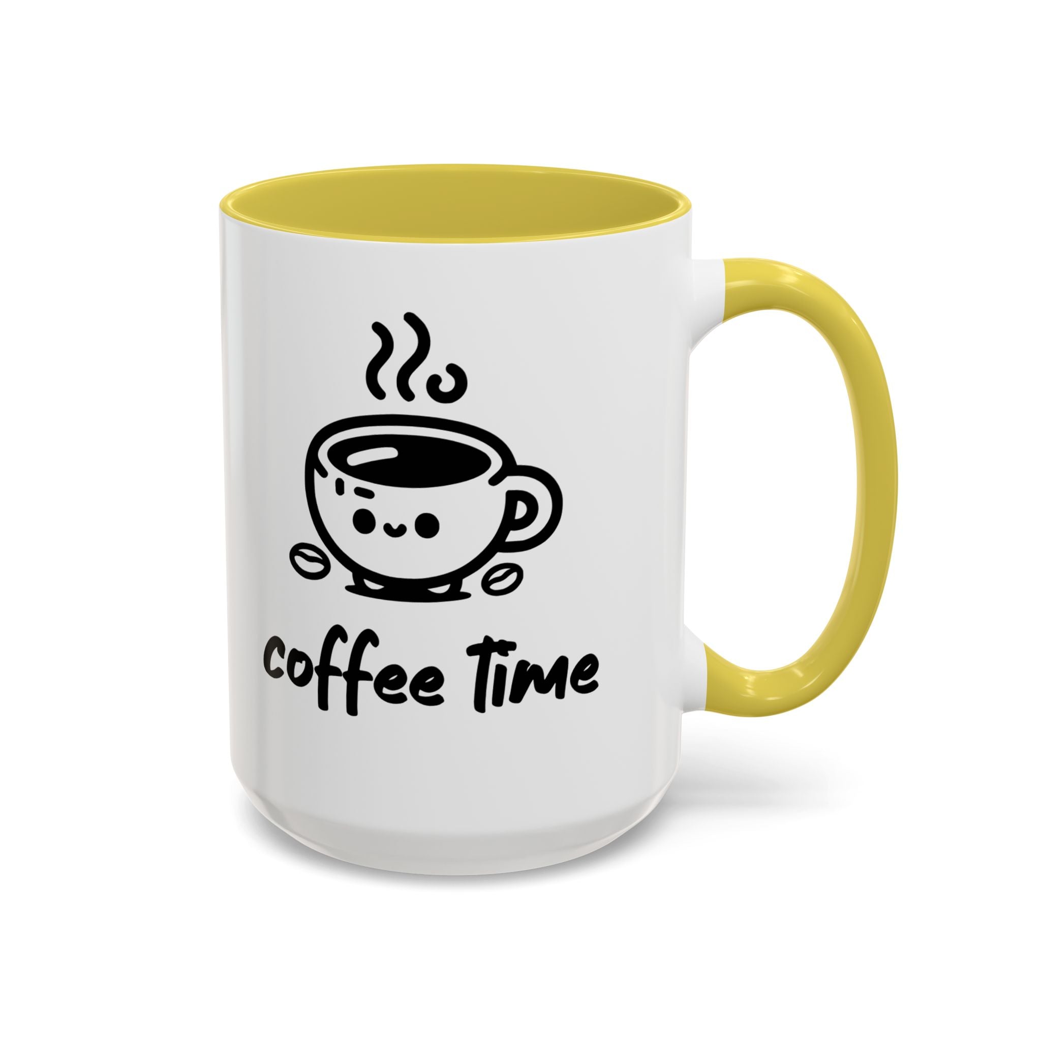 Kawaii Coffee Time Mug | Ceramic Coffee Mug