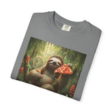 Sloth with Pizza and Pickleball Racket T-shirt | Eat Sleep Drink Repeat
