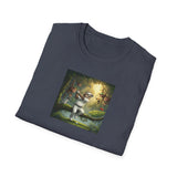 Slow Living Sloth Golfer T-Shirt | Zen Sportswear Tropical Golf Silas