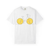 Lemon Wheel Bicycle T-shirt | Citrus Bike Graphic Tee