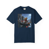 Capybara Gondolier Venice Night T-shirt | Romantic Venetian Canal Illustration
