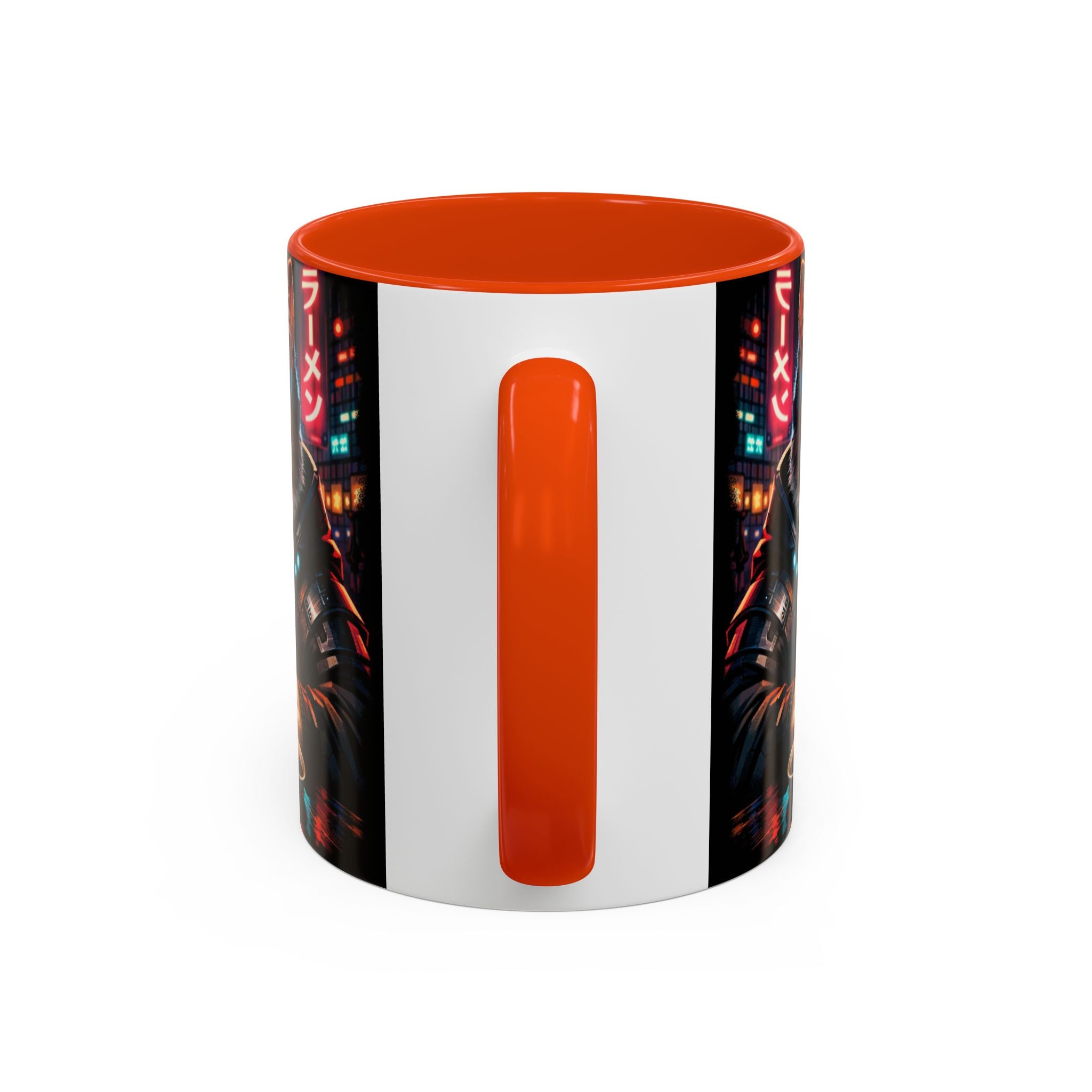 Cyberpunk Sushi Cat Mug | 11oz 15oz Ceramic Coffee Cup