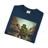 Irish Frog Unisex Garment-Dyed T-shirt