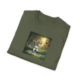 Slow Living Sloth Golfer T-Shirt | Zen Sportswear Tropical Golf Silas