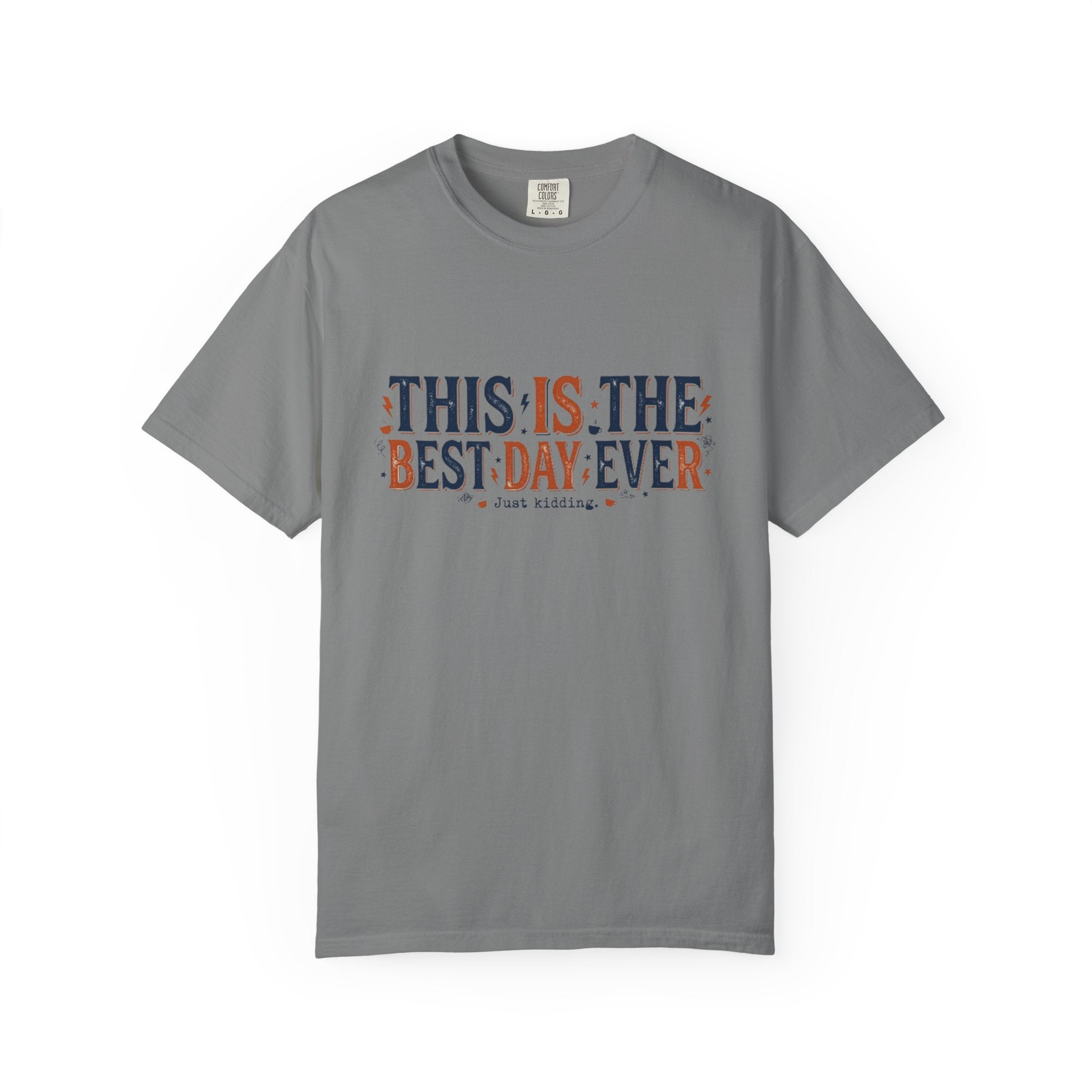 This Is The Best Day Ever shirt | Retro floral typography tee