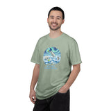 Arctic Rally Polar Bears Playing Pickleball T-Shirt | Northern Lights Illustration