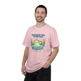 Pickleball Pals of the Pond T-Shirt | Cute Frog Pond Illustration