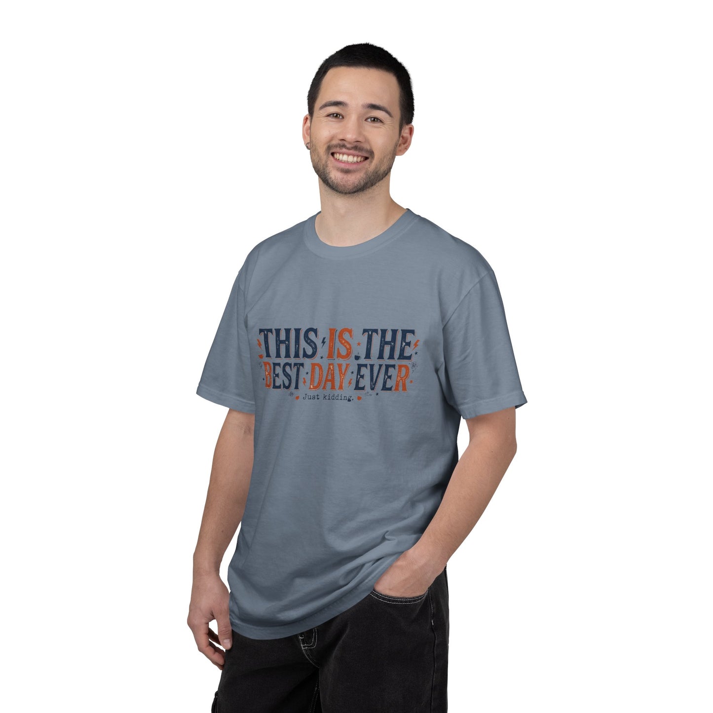 This Is The Best Day Ever shirt | Retro floral typography tee