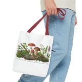 Vintage Mushroom Wildflower Specimen Study Tote Bag