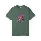 Floral High Heel Shoe T-shirt | Botanical Stiletto Graphic