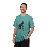 Goat Riding Bicycle T-shirt | Funny Animal Bike Tee