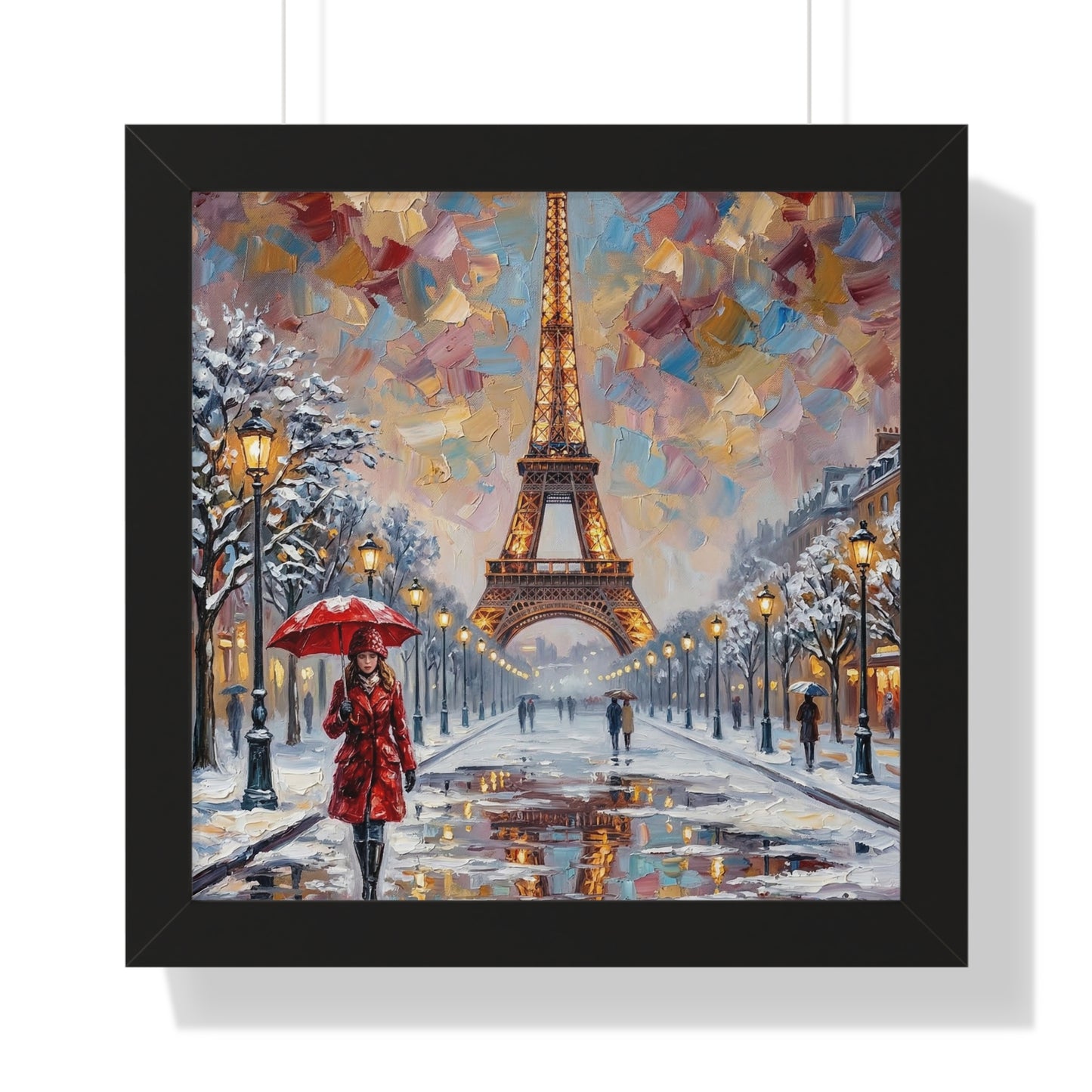 Parisian Rhapsody Framed Print